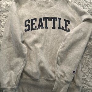 Champion Grey Seattle Men's Sweater